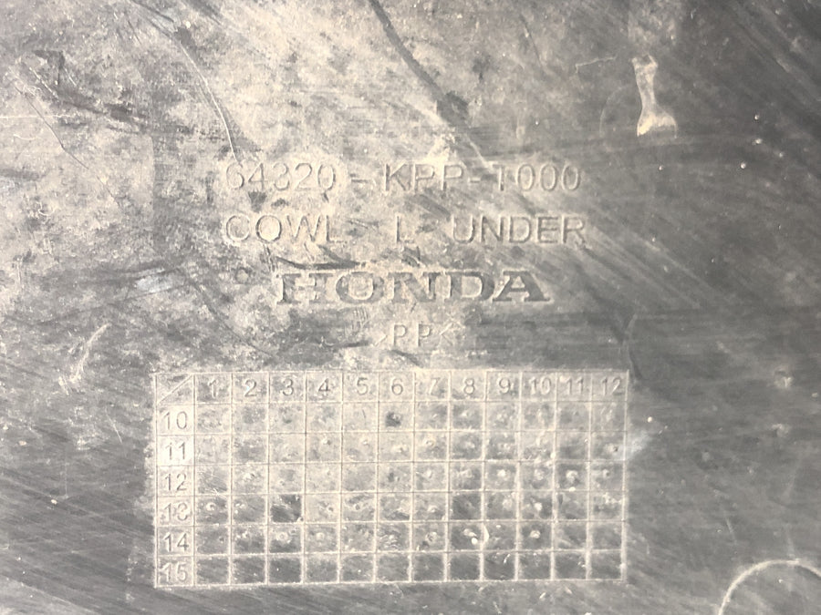 Honda CBR 125 R JC50 [2012] - Front kledning, nedre kledning, frontspoiler