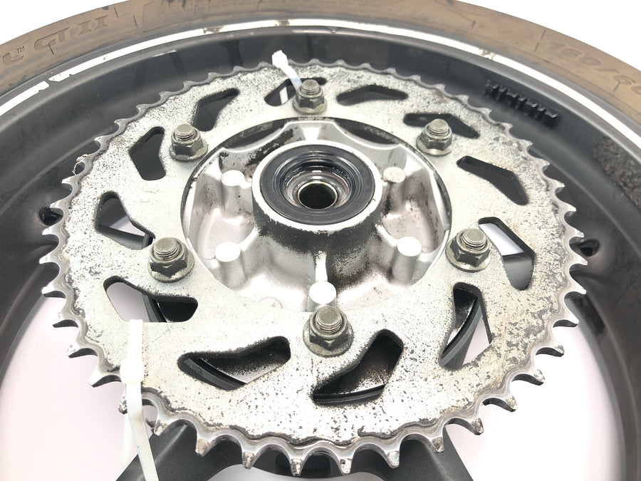 Yamaha MT 03 RM02 [2007] - Bakhjulsfelg komplett hjul 5,00 x 17"