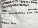 Honda VTX 1800 SC46 [2004] - Pillion sete, passasjersete, baksetepute-5
