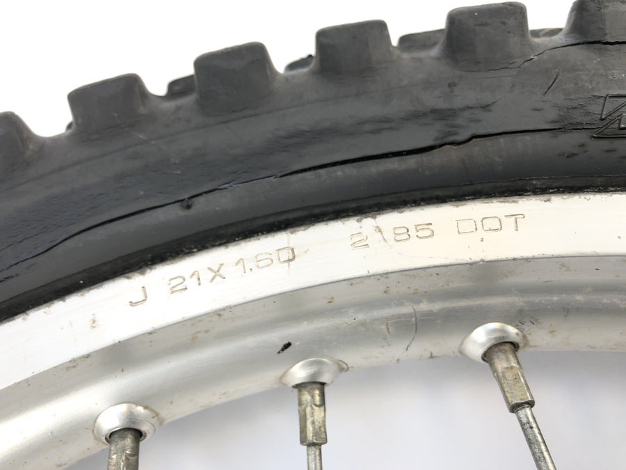 Yamaha TT 600 59x [1986] - Forhjulets felghjul 1.60 x 21 "dekk porøs