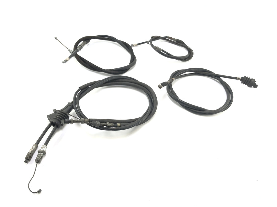 Yamaha XT 500 1U6 [1981] - Bowden Cable Set Gas Train dekompresjon Togkobling Kabelbremsetog foran