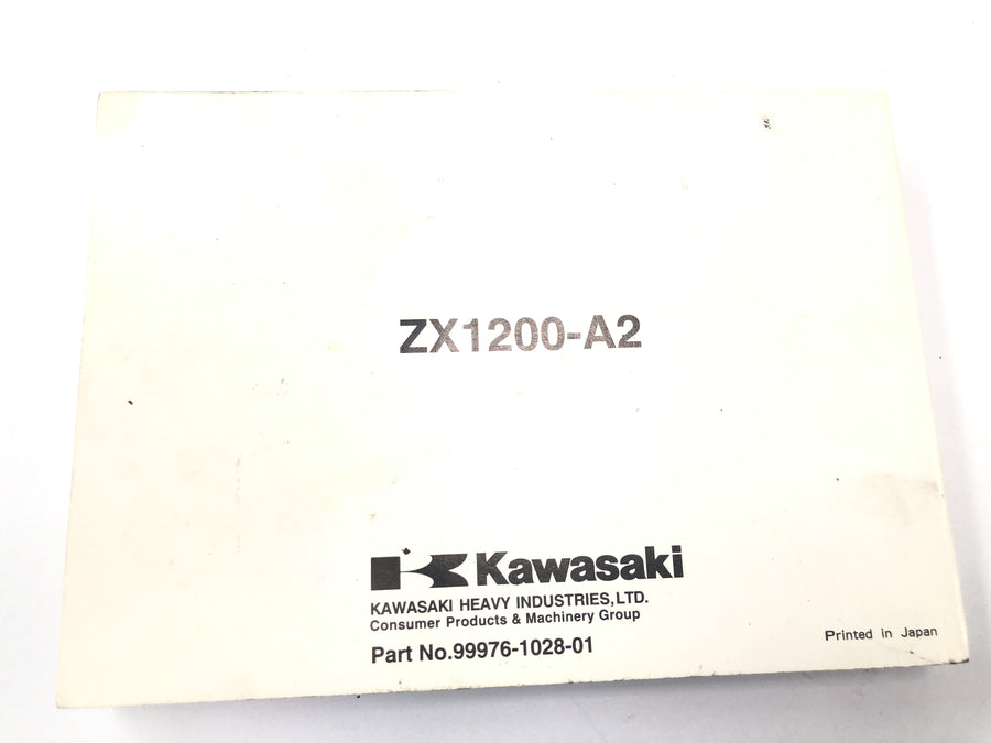 Kawasaki ZX 12 R ZXT20A [2001] - manuell bruksanvisning bruksanvisning