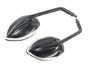 Kawasaki ZR7 ZR750F [1999] - Rear View Mirror Mirror Motorcycle Mirror Set Venstre høyre-4
