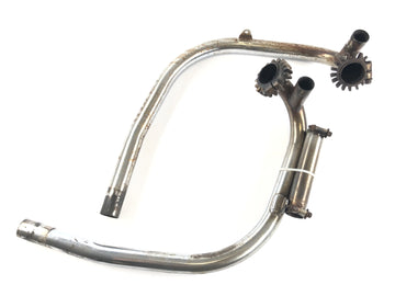 Triumph Bonneville T140V [1976] - Manifold eksosmanifoldmanifolds eksos på venstre og høyre