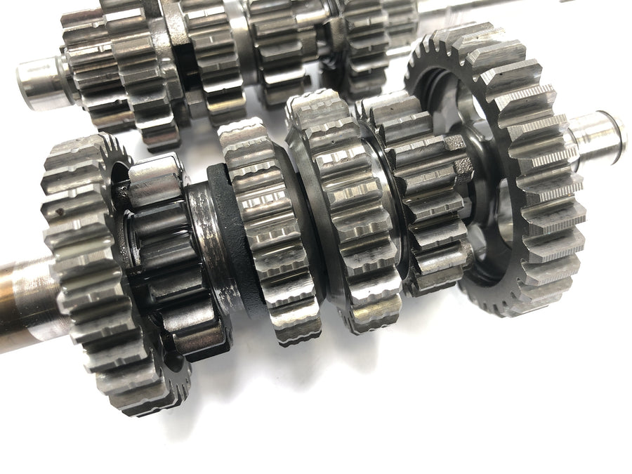 Yamaha DT 125 R DE03 [2000] - Transmission gear shafts gear shafts manuell girkasse
