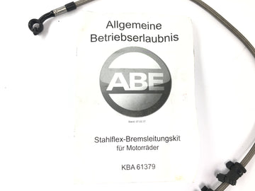 Suzuki GSX R 1000 WVB6 K6 [2006] - Bremselinje stål flex bremselinjesett foran og bak - 0