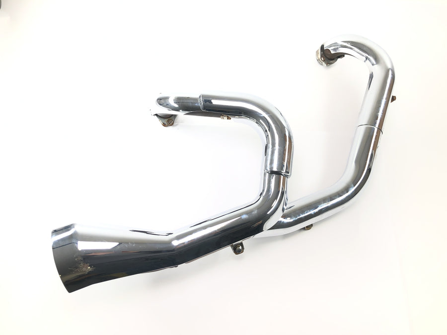 Honda VTX 1800 SC46 [2004] - Eksosmanifold eksosmanifoldrør med kromdeksler