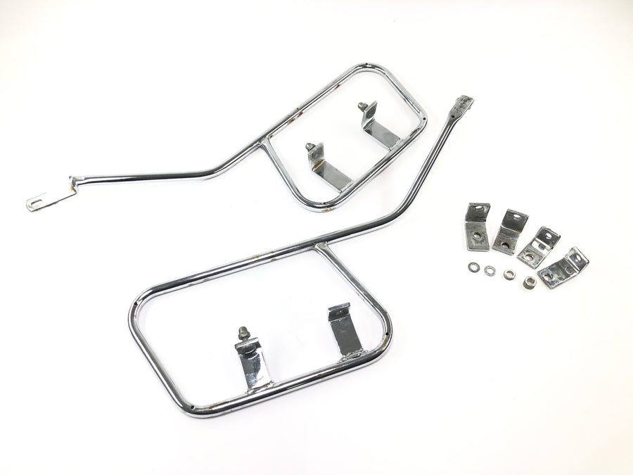Honda VTX 1800 SC46 [2004] - Sadelveskeholder bagasjebrett sidestativ krom