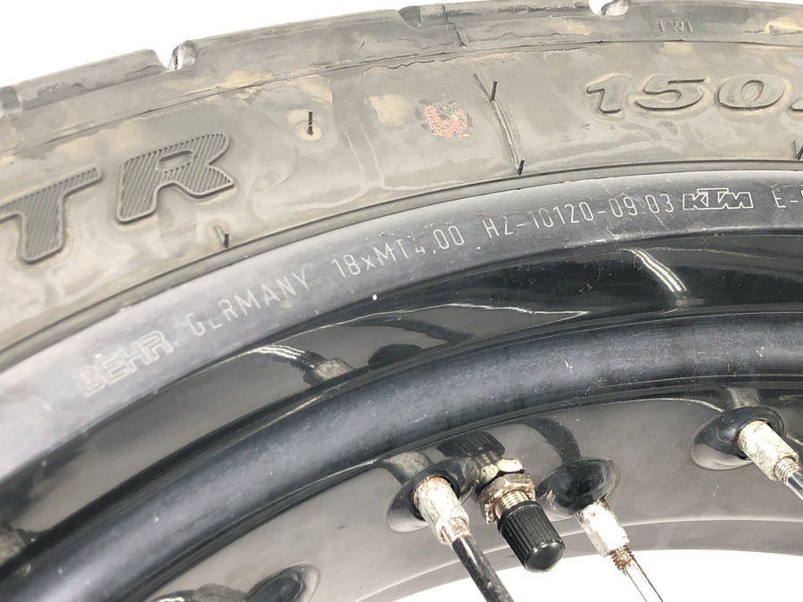 KTM 950 Adventure LC8 [2004] - bakhjulsfelg eikerhjul 4,00 x 18"