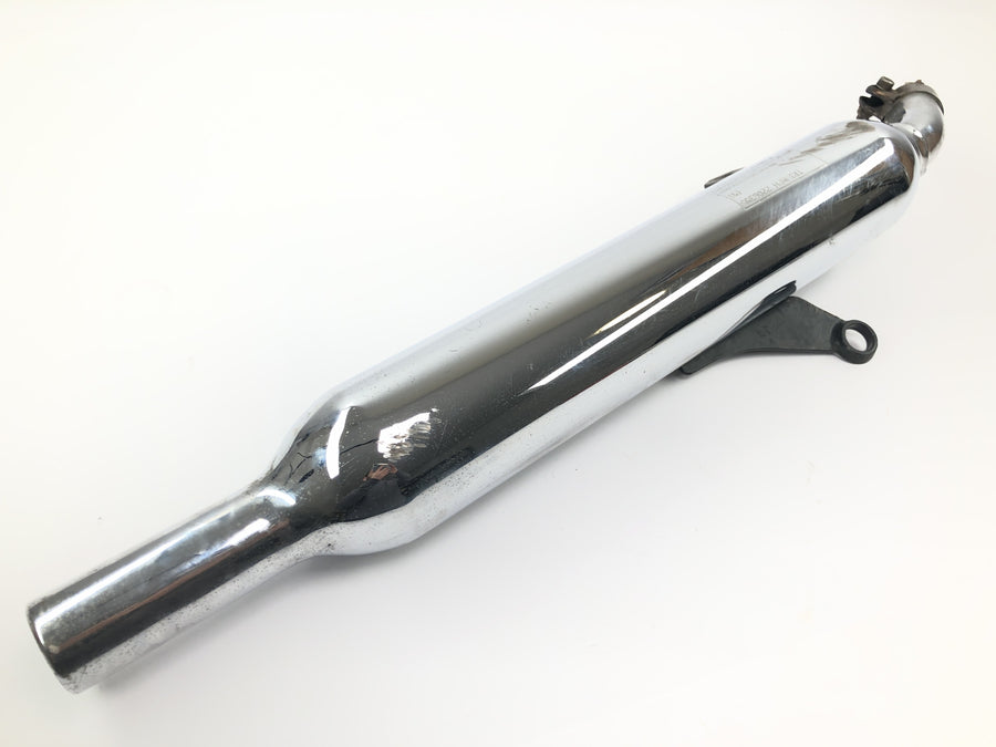 Triumph Bonneville T100 986MF [2012] - Eksos av lyddemper venstre bakre lyddemper