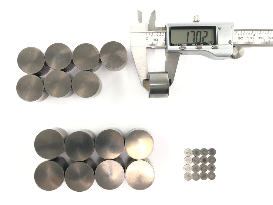Suzuki GSX R 1000 WVBZ K3 [2003] - ventiltapet ventilløfter shim kit ventil shim