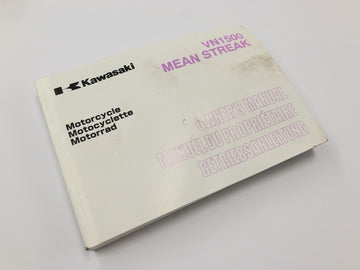 Kawasaki VN 1500 Mean Streak VN50T [2005] - Bruksanvisning Driver Manual User Manual