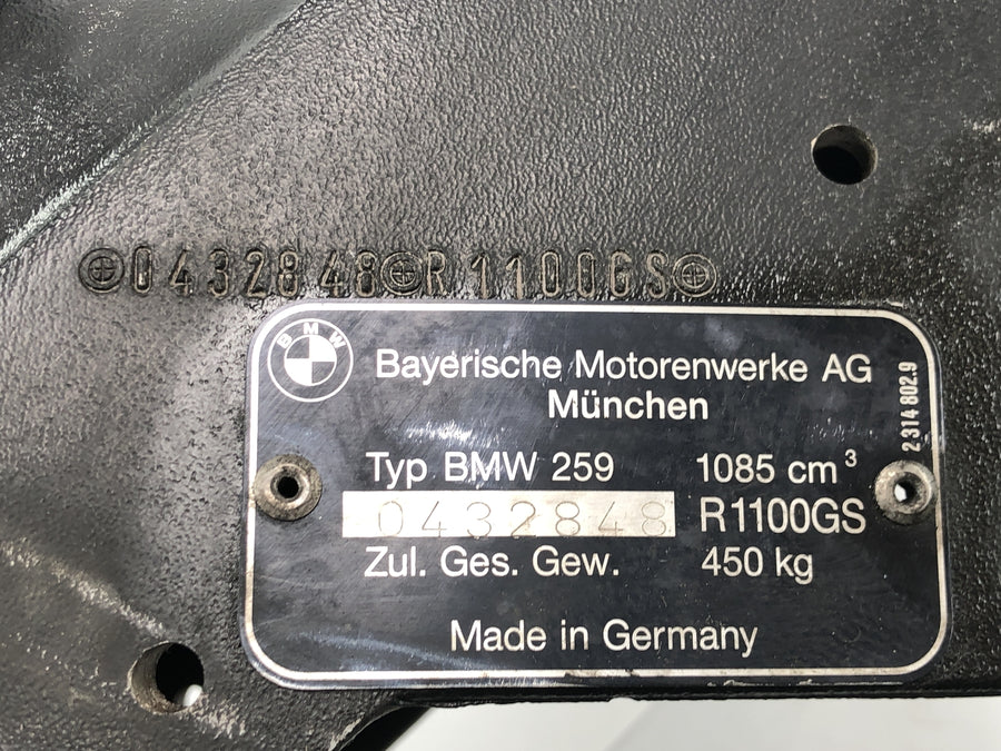 BMW R 1100 GS 259 [1995] - Rammehode med papirer