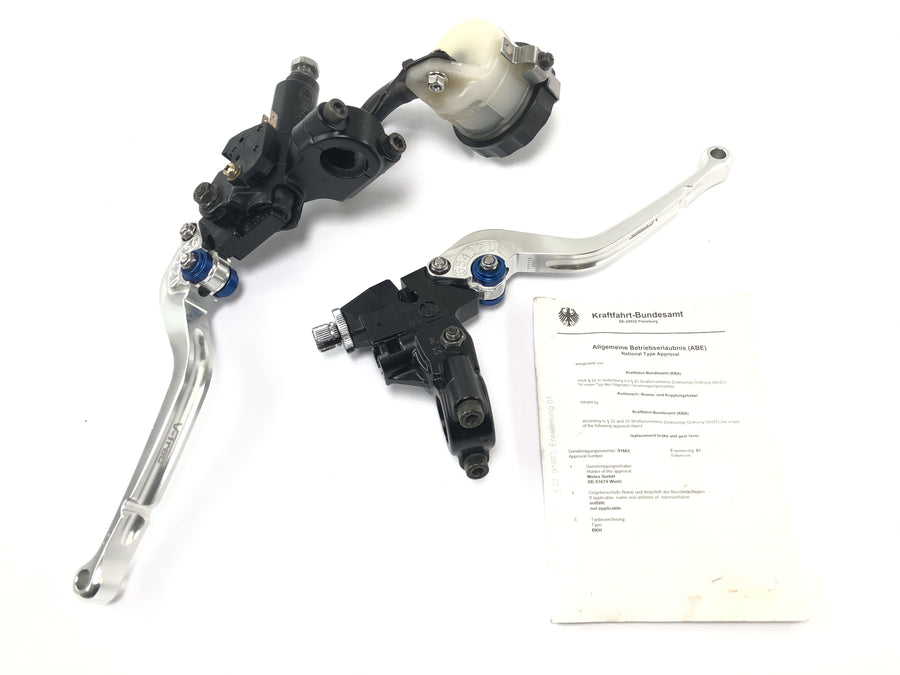 Triumph Sprint St 1050 [2005] - Handbremsepumpe og clutch montering med V Trec -spak og abe