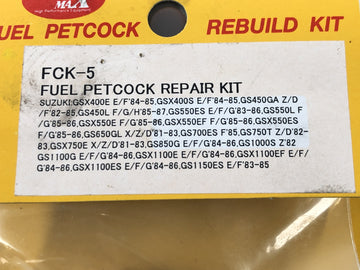 Suzuki GSX R 1100 GU74C [1987] - Reparasjonssett for bensinkran Drivstoff Petcock reparasjonssett - 0