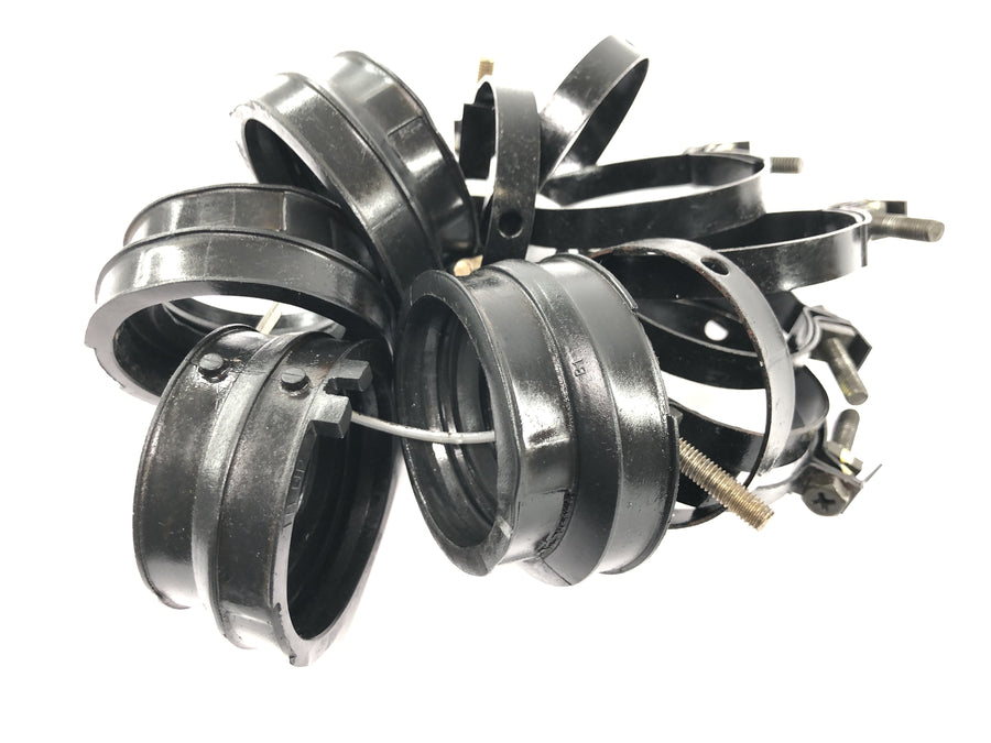Honda CBR 600 RR PC37 [2004] - Inntaksmanifold med klemmer sett av gummi