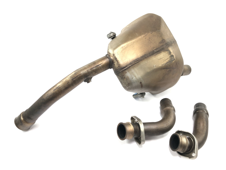 Ducati Monster SR2 800 M4 [2006] - frontlyddemper eksossamler manifold eksosanlegg