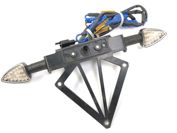 Kawasaki Z 1000 ZRT00A [2006] - Lisensplate Holder med LED -indikatorer og motstander