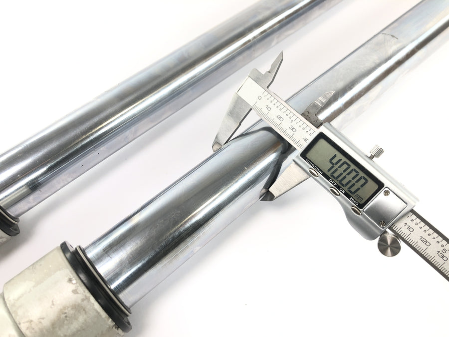 Sachs ZX 125 [1998] - Gaffel teleskopgaffel 40 mm gaffelstenger forgaffel med aksel