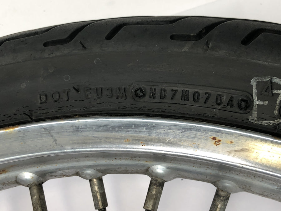Kawasaki VN 800 VN800A [1996] - forhjulseiker hjulfelg dekknav komplett 21 x 18,5"
