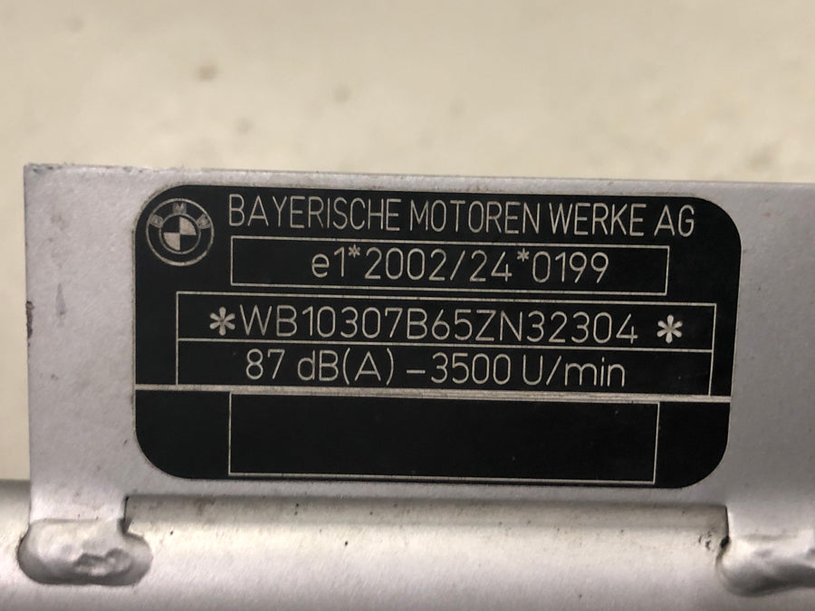 BMW R 1200 GS R12 K25 [2004] - ramme med papir hovedramme bakramme chassis
