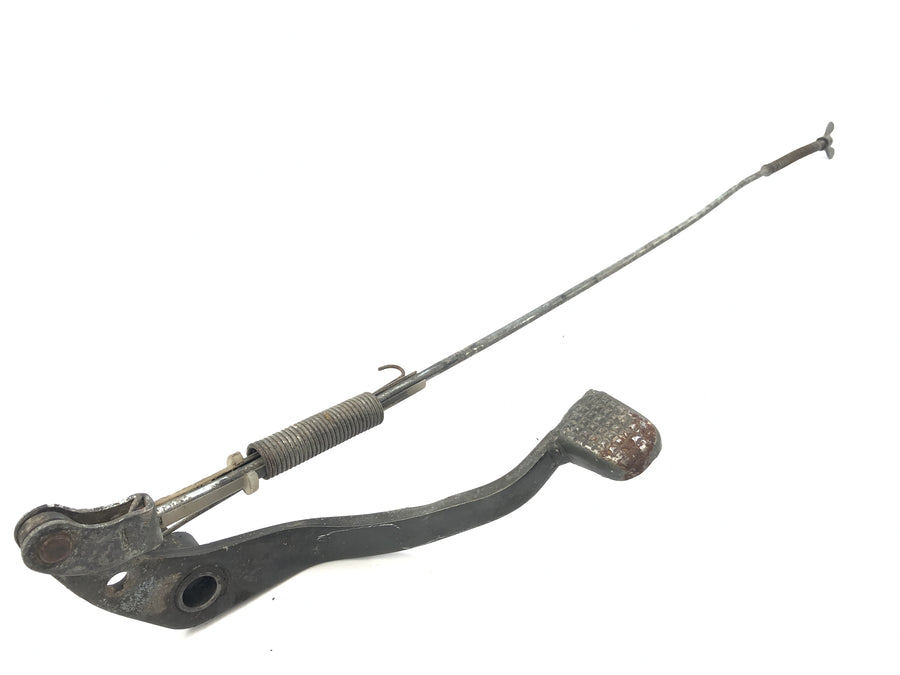 Yamaha XT 350 3YT / 55V [1990] - Bremsepedal med bremsekobling