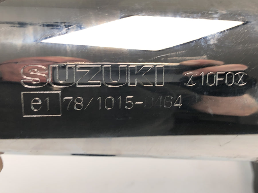 Suzuki Intruder VL 1500 AL [2000] - Eksoslyddemper bakre lyddemper krom sylinder foran