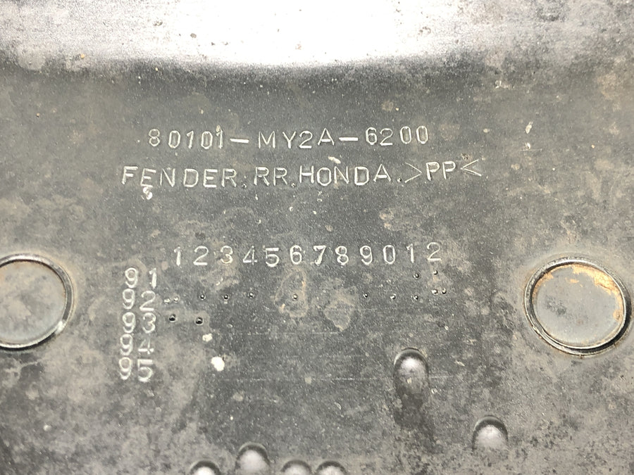 Honda NX 650 Dominator RD02 [1994] - Bakskjerm bakskjermhjuldeksel