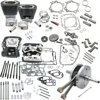 Harley-Davidson FXSBSE 1800 Breakout CVO [2013] - Big Bore Zylinderkit – Oberfläche: Grau – Bild 5