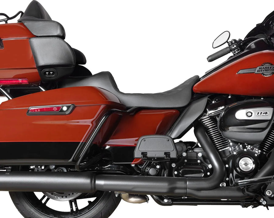 harley davidson touring [DRAG SPECIALTIES] – Predator III sete med utvidet rekkevidde