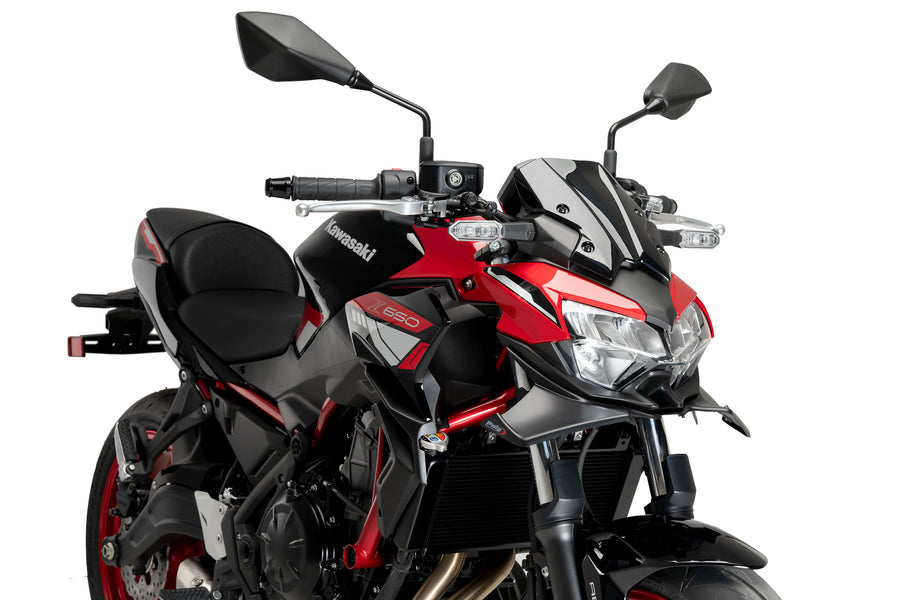 KAWASAKI Z 650 [2025] - Frontspoiler med naken frontrute