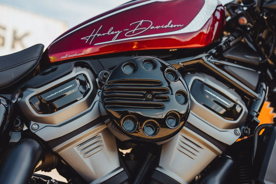 harley davidson nightster [CULT WERK] – luftfilterdeksel "Slotted"