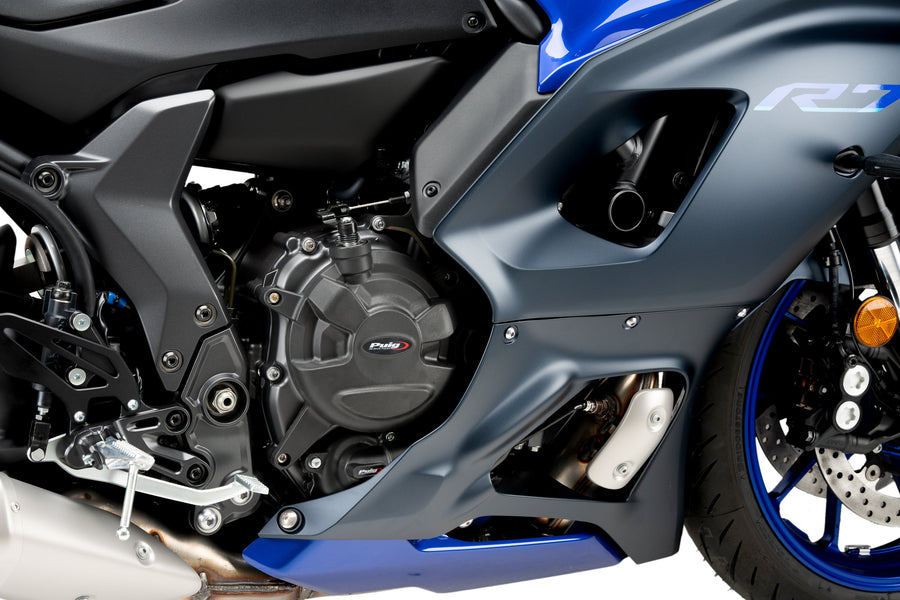 YAMAHA YZF-R7 [2025] – Engine Guard Track for Championship – Svart