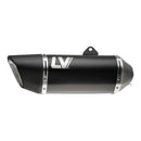 honda cb 750 hornet [LEOVINCE] – LV-14R Black Edition slip-on bakre lyddemper-3