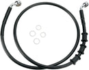 Harley Davidson FLS [DRAG SPECIALTIES] - Black Vinyl Extended Brake Line Kit