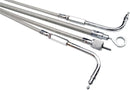 harley davidson fxsb [MOTION PRO] – Armor Coat flettet hastighetsmålerkabel i rustfritt stål for Harley-Davidson-2