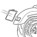 Harley Davidson Fxdrs 114 [HEINZ BIKES] – Avstandskube for skiltmontering