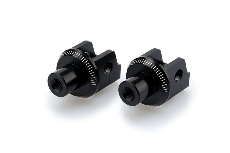 SUZUKI DL 800 V-STROM [2025] – Adapter fotstøtte gummipute “Rider” – Svart