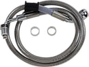 harley davidson flde [DRAG SPECIALTIES] - Forlenget bremselinje i rustfritt stål-1
