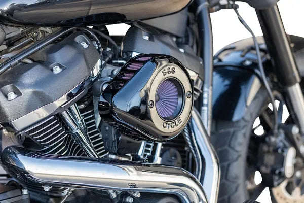 Harley-Davidson FLHFB 1868 Electra Glide Highway King 114 [2023] - Air Stinger Stealth Luftfiltersatz – Oberfläche: Schwarz – Bild 9