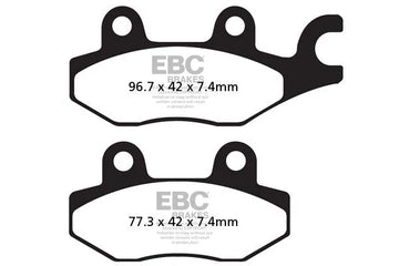 Aprilia SR 125 [EBC] - bremseklosser i sintrede metall i FA-HH-serien