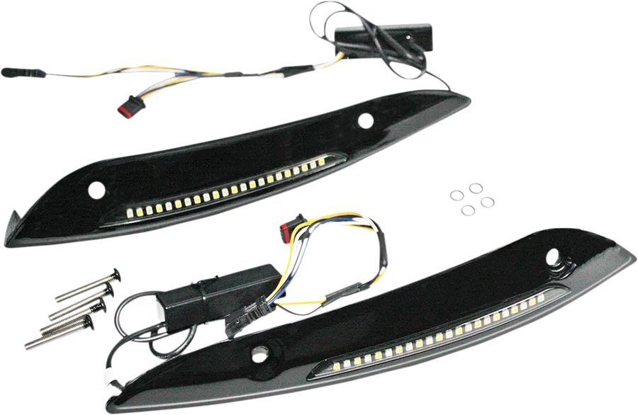 harley-davidson road glide [CUSTOM DYNAMICS] - Genesis® 4 Dynamic LED Road Glide® frontrutelist