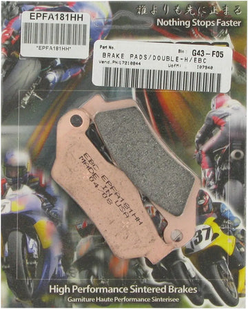 ducati s 620 [EBC] – ekstrem ytelse sintrede “EPFA” bremseklosser