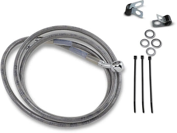 harley davidson fxsts [DRAG SPECIALTIES] - utvidet bremselinjesett i rustfritt stål - 0