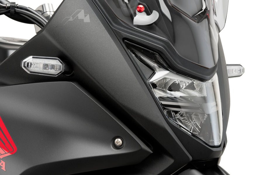 HONDA XL 750 TRANSALP [2024] – Frontlysbeskyttelse Adhere – Gjennomsiktig