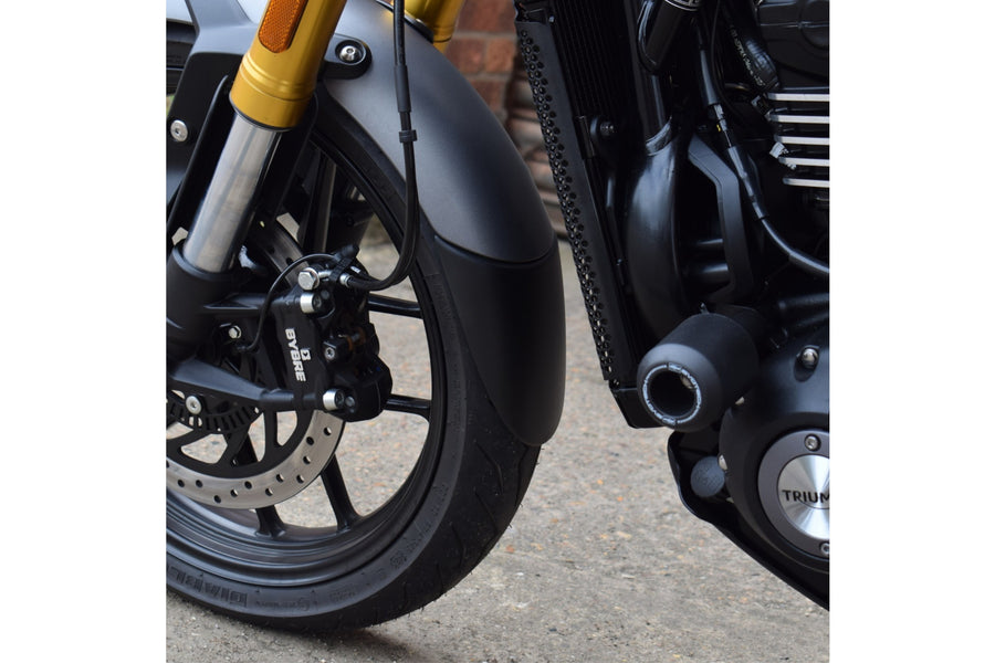 TRIUMPH SPEED 400 [2025] – Frontskjermforlengelse – Svart