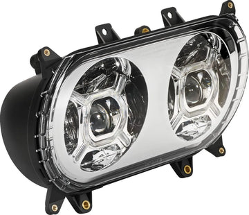 harley davidson fltruse [CUSTOM DYNAMICS] – Double-X LED-hovedlys - 0