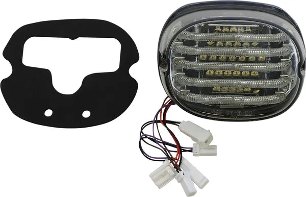Harley Davidson Flhtcu [CUSTOM DYNAMICS] – ProBEAM® Integrerte flate LED-baklykter med ekstra indikatorer