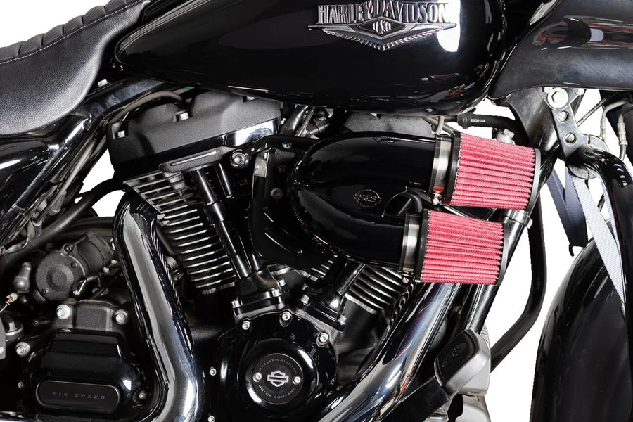 Harley-Davidson FXBB 1923 Softail Street Bob 117 [2025] - Tuned Induction Luftfilterkit – Oberfläche: Schwarz – Bild 3