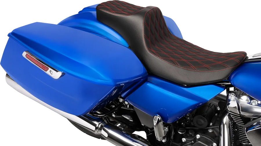 harley davidson touring [DRAG SPECIALTIES] – Predator III sete med utvidet rekkevidde